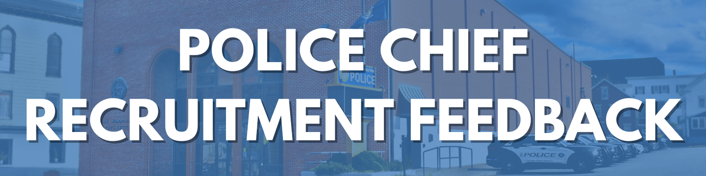 Project: Police Chief Recruitment | City Of Biddeford